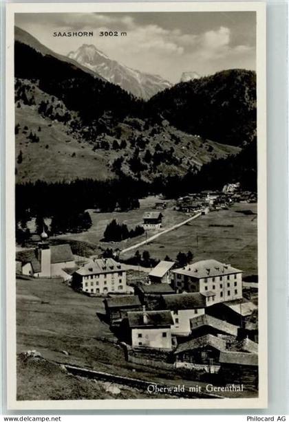 3999 Oberwald - Saashorn - 10305202