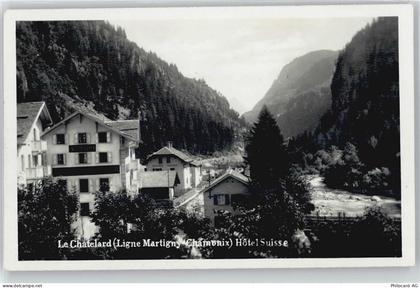 1925 Le Châtelard VS - Hotel Suisse - 50698323