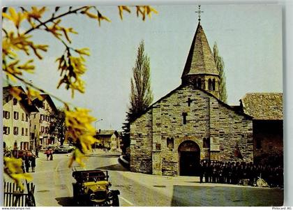 1955 Chamoson - Musikkapelle bei Kirche St. Pierre de Clages - 40146660
