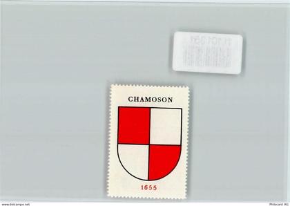 1955 Chamoson - Vignette Wappen Kaffee Hag ca 1920-1940 Chamoson - 11101351