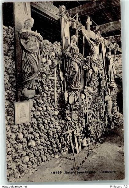 3904 Naters Geimen 1913 - L Ossuaire - 10611805