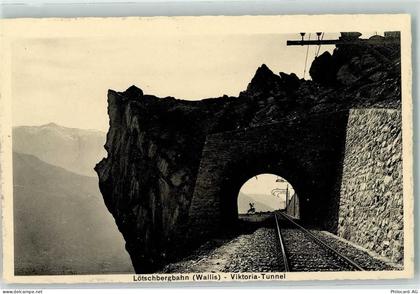 3938 Ausserberg - Viktoria Tunnel Lötschbergbahn - 10306267