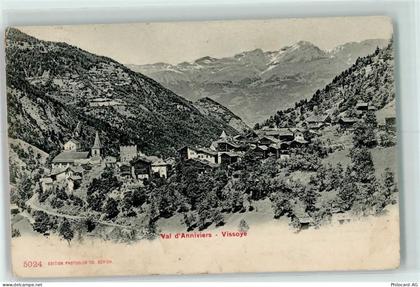 3961 Vissoie Soussillon 1911 Gebrauchsspuren Val dAnniviers - 10218300