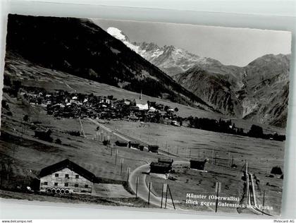 3985 Münster VS 1957 Foto AK Oberwallis - 38212103