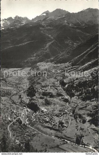 Bagnes La route du Chable a Bruson