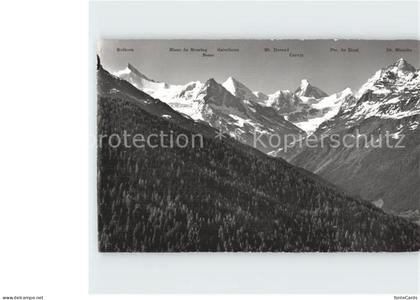 Chandolin VS Panorama St. Luc La belle foret de Chandolin