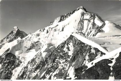 Pigne de la Le Le Cervin Dent Blanche Grand Cornier Gebirgspanorama Walliser Alp