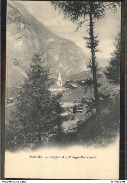 Randa Ligne du Viege Zermatt