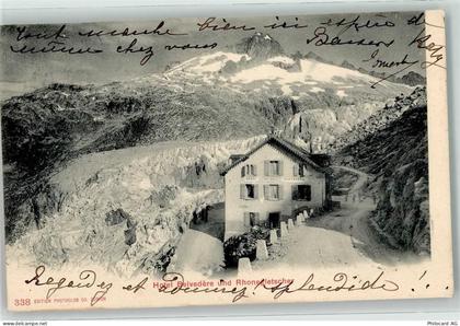 Rhonegletscher 1903 - Hotel Belvedere - 39408247