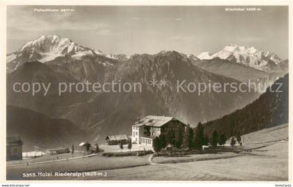 Riederalp VS Hotel Riederalp Fletschhorn Mischabel