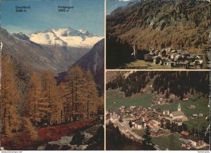 Saas-Almagell Drei Hoernli Portjengrat