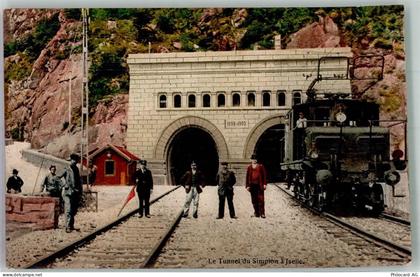 Simplon Berg - Simplon-Tunnel Eisenbahn - 13312559
