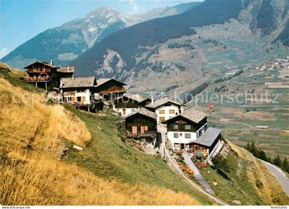 Vicheres sur Liddes Route du Grand Saint Bernard Bergdorf Walliser Alpen