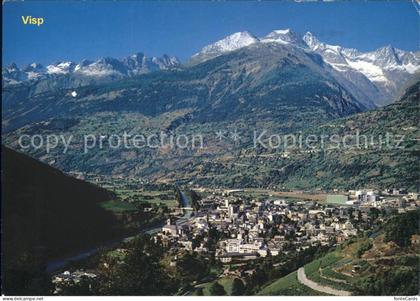 Visp mit Ausserberg Eggerberg und Bietschhorn