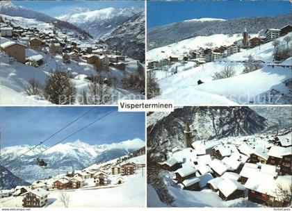 Visperterminen Sessellift Dorfansichten