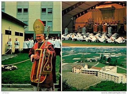 suisse -carte postale grand format - ref 78-econe s/riddes -seminaire de la fraternité saint pie x   -carte bon etat -