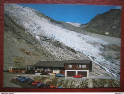 Saas-Almagell (VS) - Restaurant Mattmark / Autobus, Autos