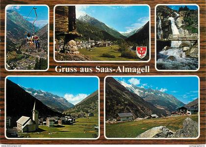 Switzerland Gruss aus Saas Almagell