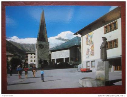 Saas-Fee (VS) - Dorfplatz