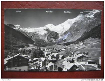 Saas-Fee (VS) - Panorama