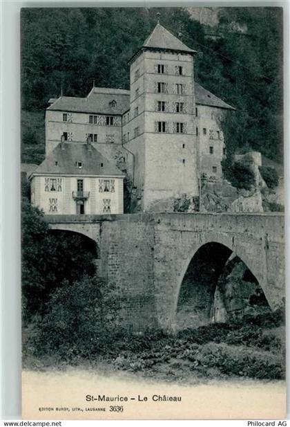 1890 St-Maurice - Schloss - 10306992