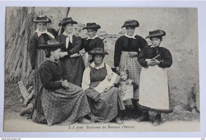 CPA -  Suisse > VS Valais > Savièse - Costume de Savieze