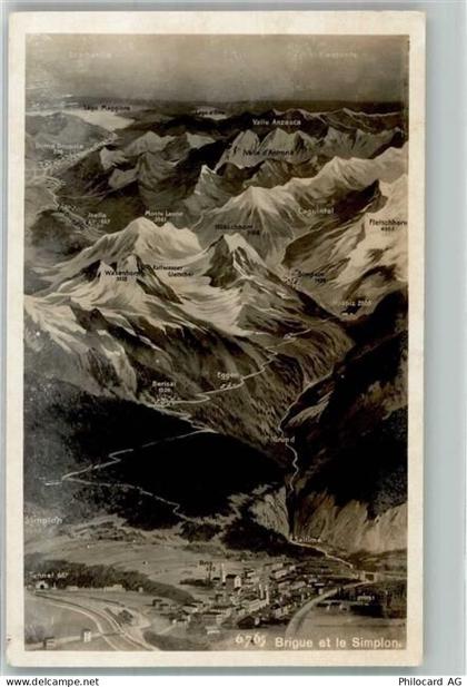 3907 Simplon Dorf Foto AK - 38071473