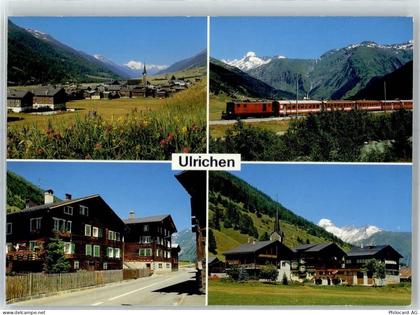 3988 Ulrichen - Eisenbahn Dorfpartie Dorfstrasse - 51797073