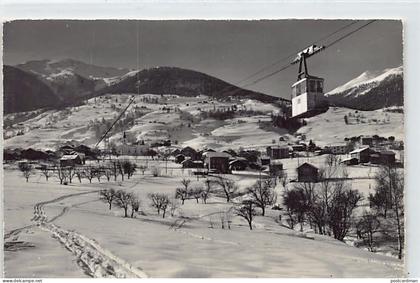 Schweiz - UNTERBÄCH (VS) Luftseilbahn u. Skigelände - Verlag Kloptenstein 20004