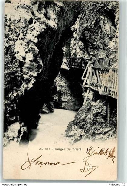 1904 Vernayaz 1902 - Gorges du Trient - 10600551