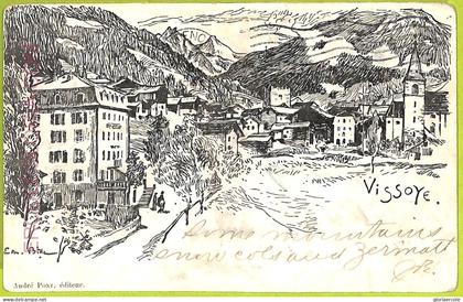 ad5309 - SWITZERLAND Schweitz - Ansichtskarten VINTAGE POSTCARD - Vissoie