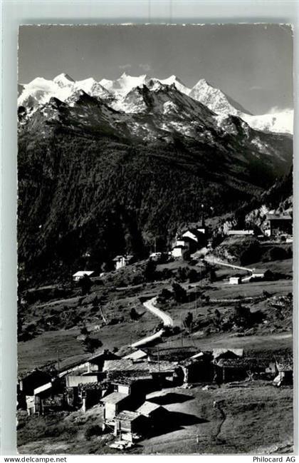 3934 Zeneggen - Mischabelgruppe Balfrin und Nadelgrat - 10395020