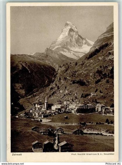 3920 Zermatt - Blick nach Zermatt - 10156507