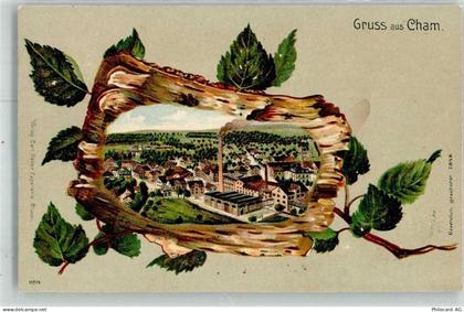 6330 Cham Prägedruck Lithographie - 13622930