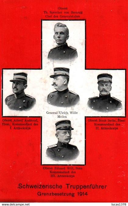 ARMEE SUISSE / SCHWEIZERISCHE TRUPPENFUHRER
