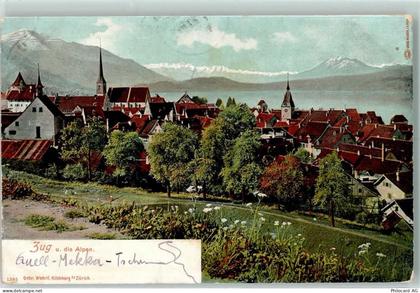 6300 Zug Zugo 1904 - Zug und die Alpen - 13124522