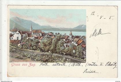 CP SUISSE Gruss aus ZOUG