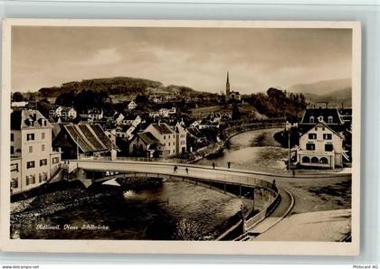 8134 Adliswil 1927 Foto AK Neue Sihlbrücke, gute Erhaltung AK - 13070998