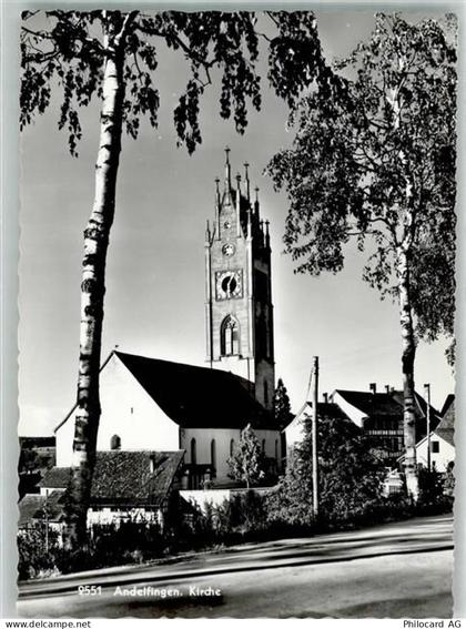 8450 Andelfingen Foto AK Kirche - 38068252