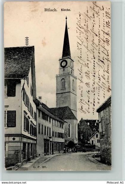 8180 Bülach - 1905 Kirche - 13100079