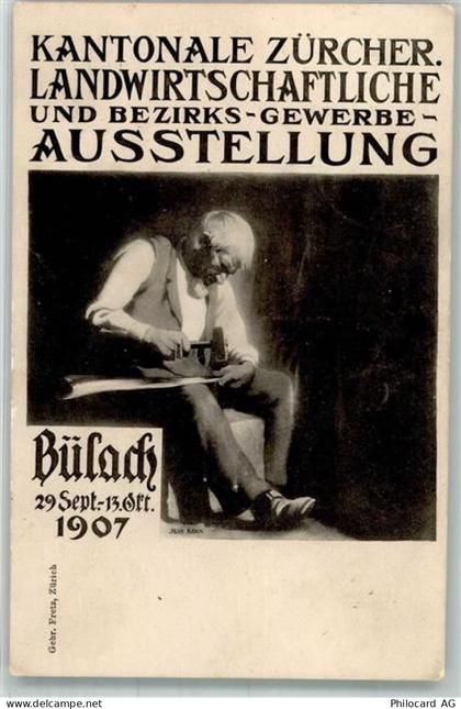 8180 Bülach 1907 Foto AK Ausstellung Landwirtschaft - 13551847