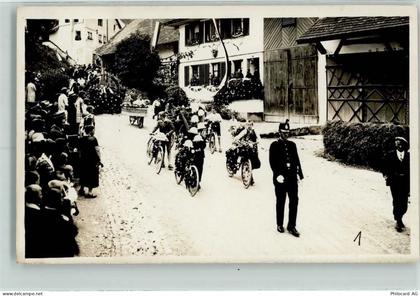 8180 Bülach - Strassenumzug Kinder mit Fahrräder - 13415644