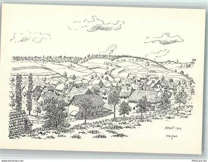 8320 Fehraltorf Künstlerkarte Lueged, da isch üsri Heimet! sign. Willi B... - 11051596