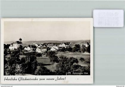 8627 Grüningen FOTO KEINE AK Foto 10cm x 7cm Neujahrswunsch - 10498279