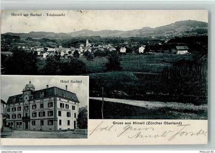 8340 Hinwil 1909 - Bachtel Hotel Bachtel - 13411053