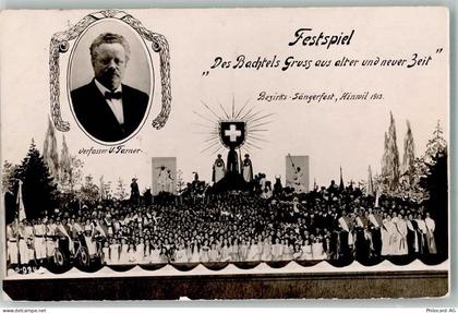 8340 Hinwil 1913 - Sängerfest 1913 - 13540253