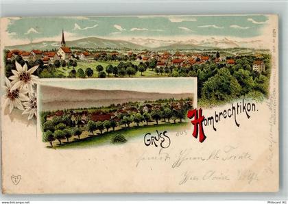 8634 Hombrechtikon 1901 BOAKC Lithographie Verlag Künzli - 13703843