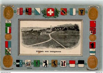 8825 Hütten Prägedruck Wappen Telldenkmal St. Jakob Denkmal Nationaldenk... - 13481656