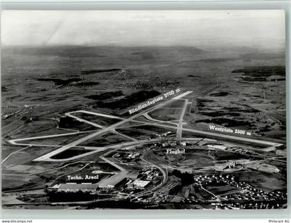 8302 Kloten 1957 - Luftbild , sehr gute Erhaltung AK - 13094033