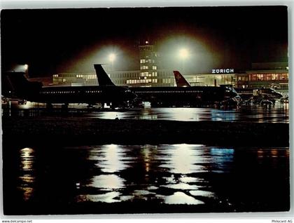 8302 Kloten - Flughafen bei Nacht - 39374165